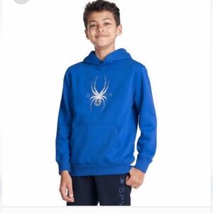 SPYDER Hooded Sweatshirt nwt blue